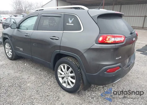 2014 Jeep Cherokee Limited z USA, uszkodzony, nr VIN 1C4PJMDS4EW207106